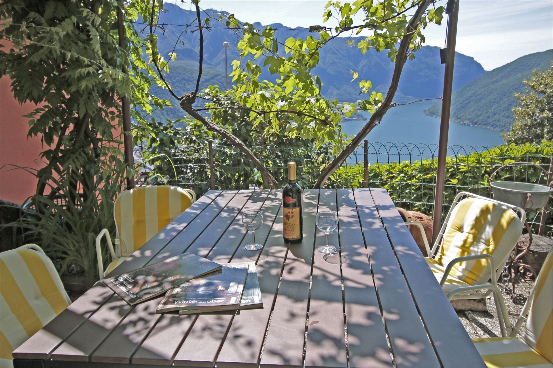 Terrasse mit Seeblick