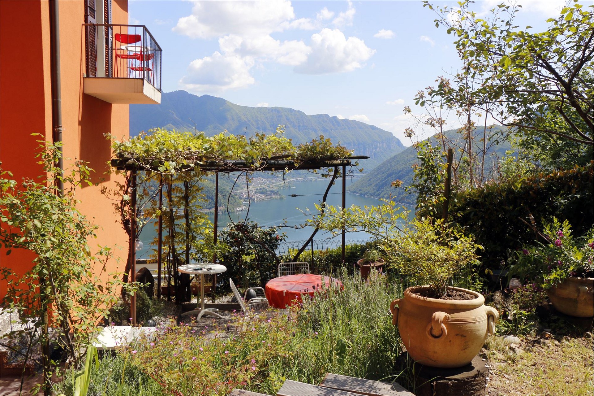 Garten mit Seeblick