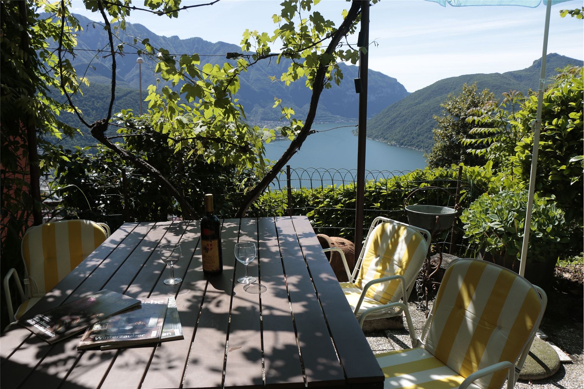 Terrasse mit Seeblick