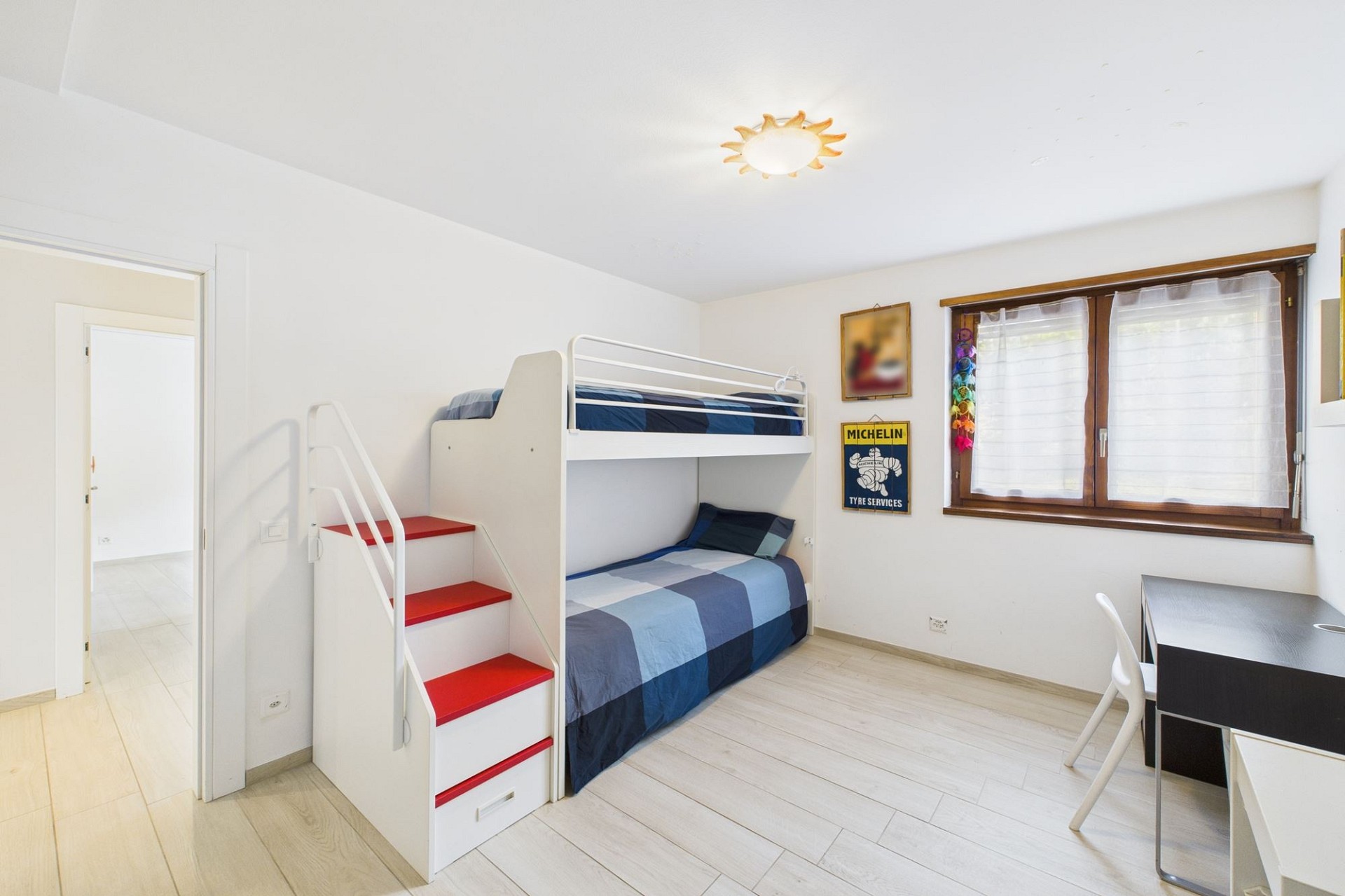Kinderzimmer mit Etagenbett