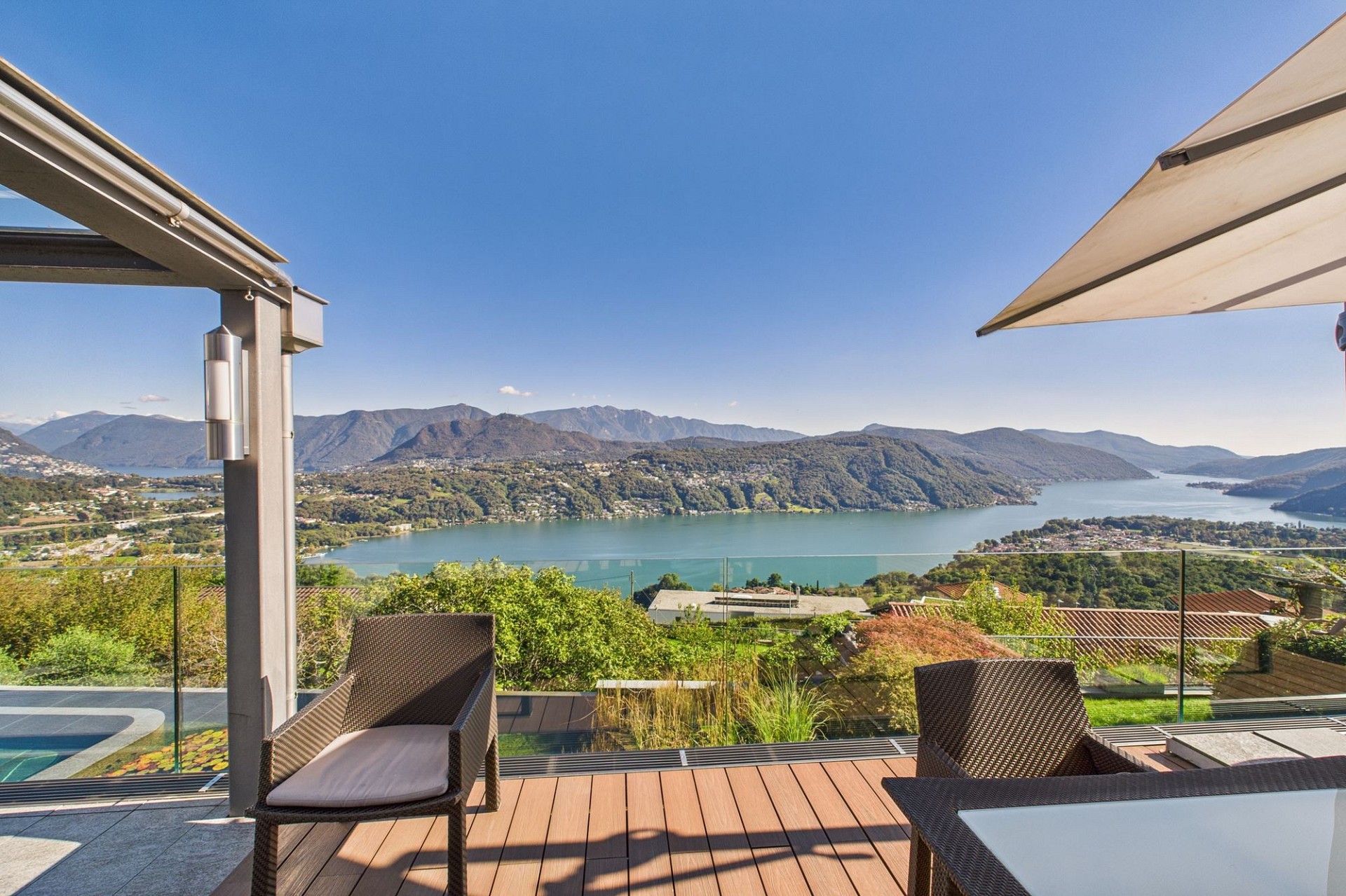 Terrasse mit Seeblick