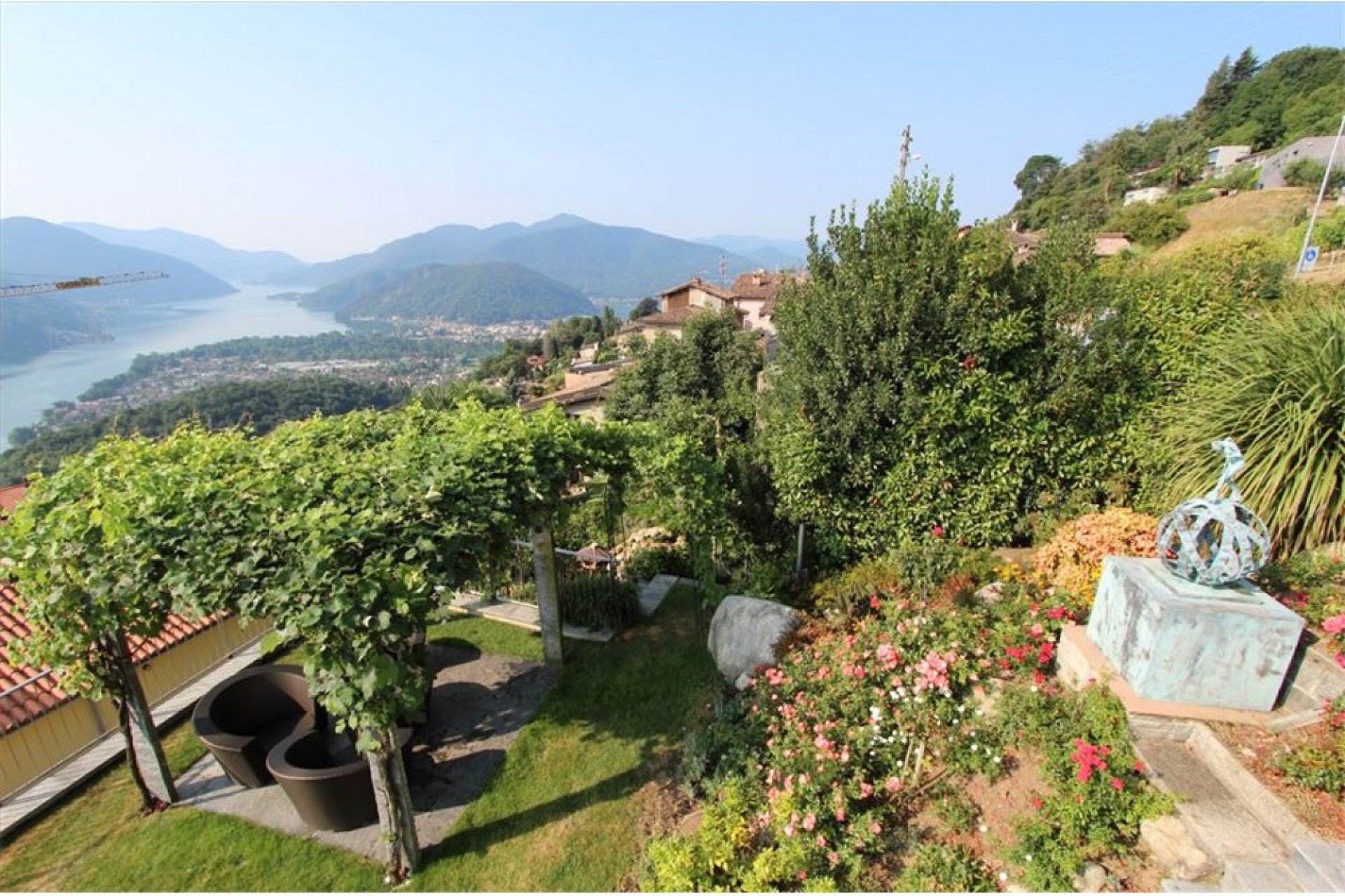 Garten mit Seeblick