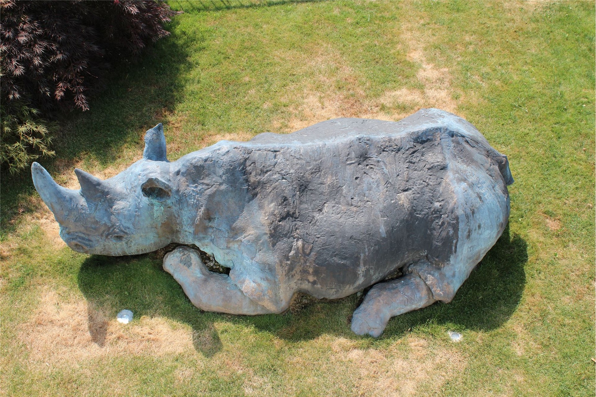 Skulptur im Garten