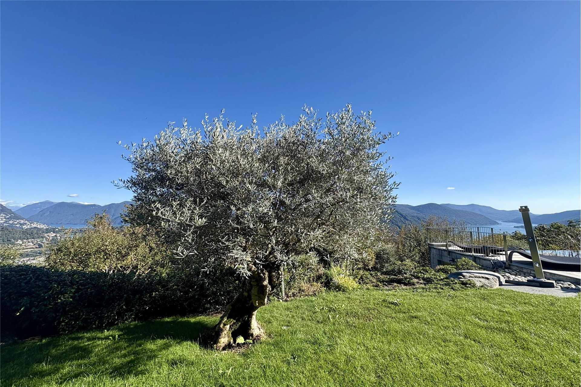 Garten mit Seeblick