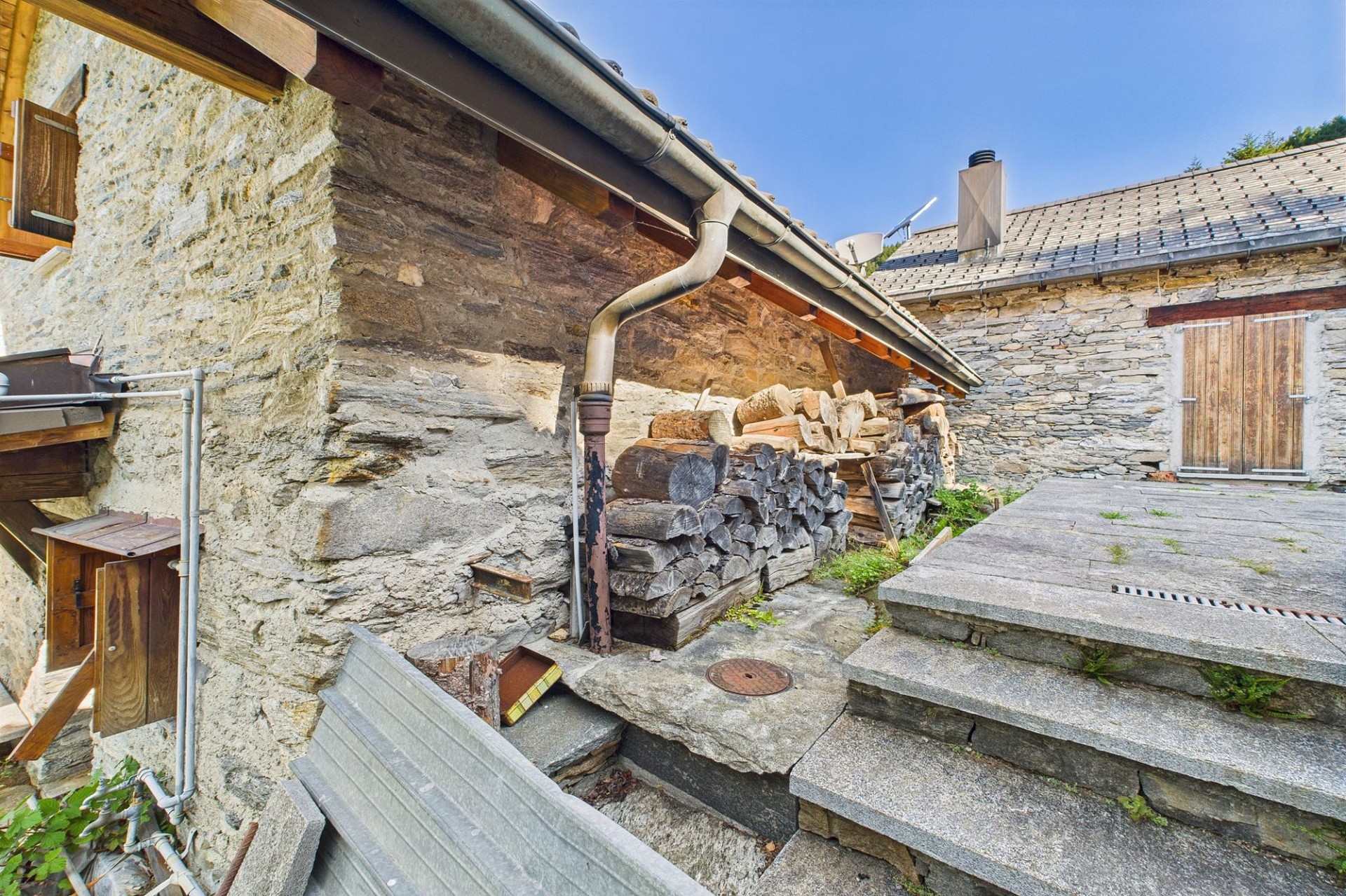 Kleines Ferienhaus mit traumhafter Aussicht in Mornera – Mte.Carasso