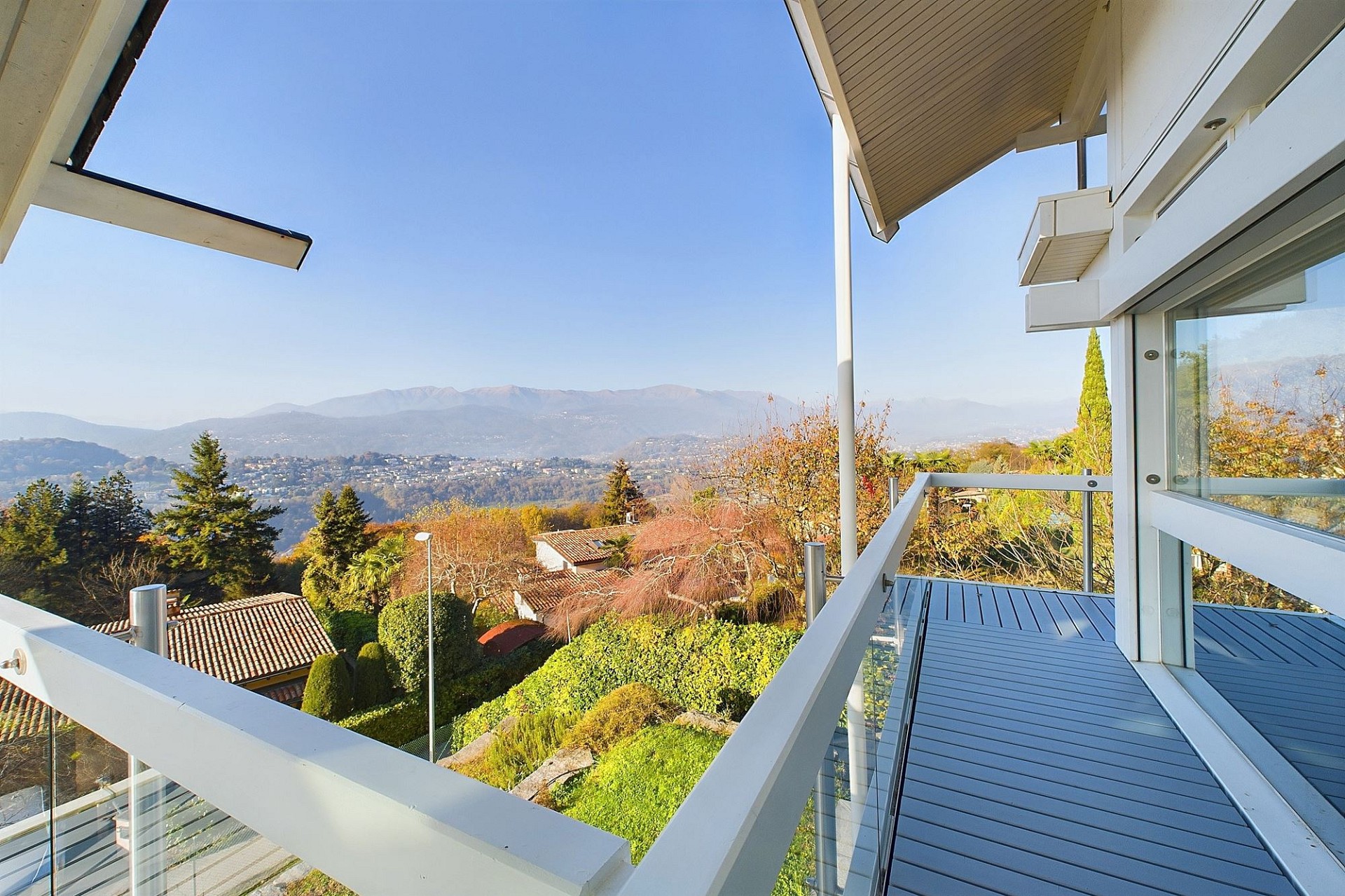 Balkon mit Panoramablick