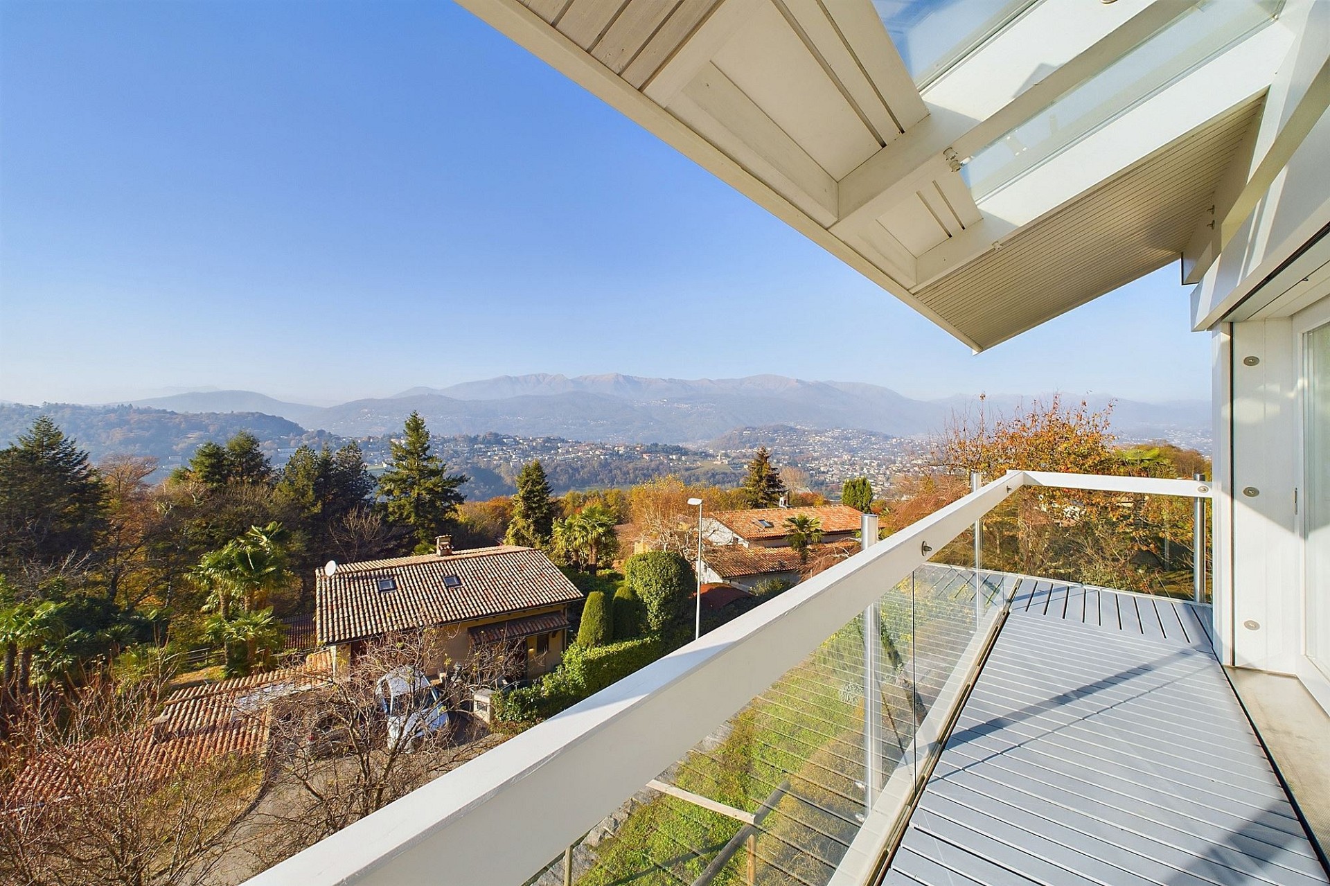 Balkon mit Panoramablick