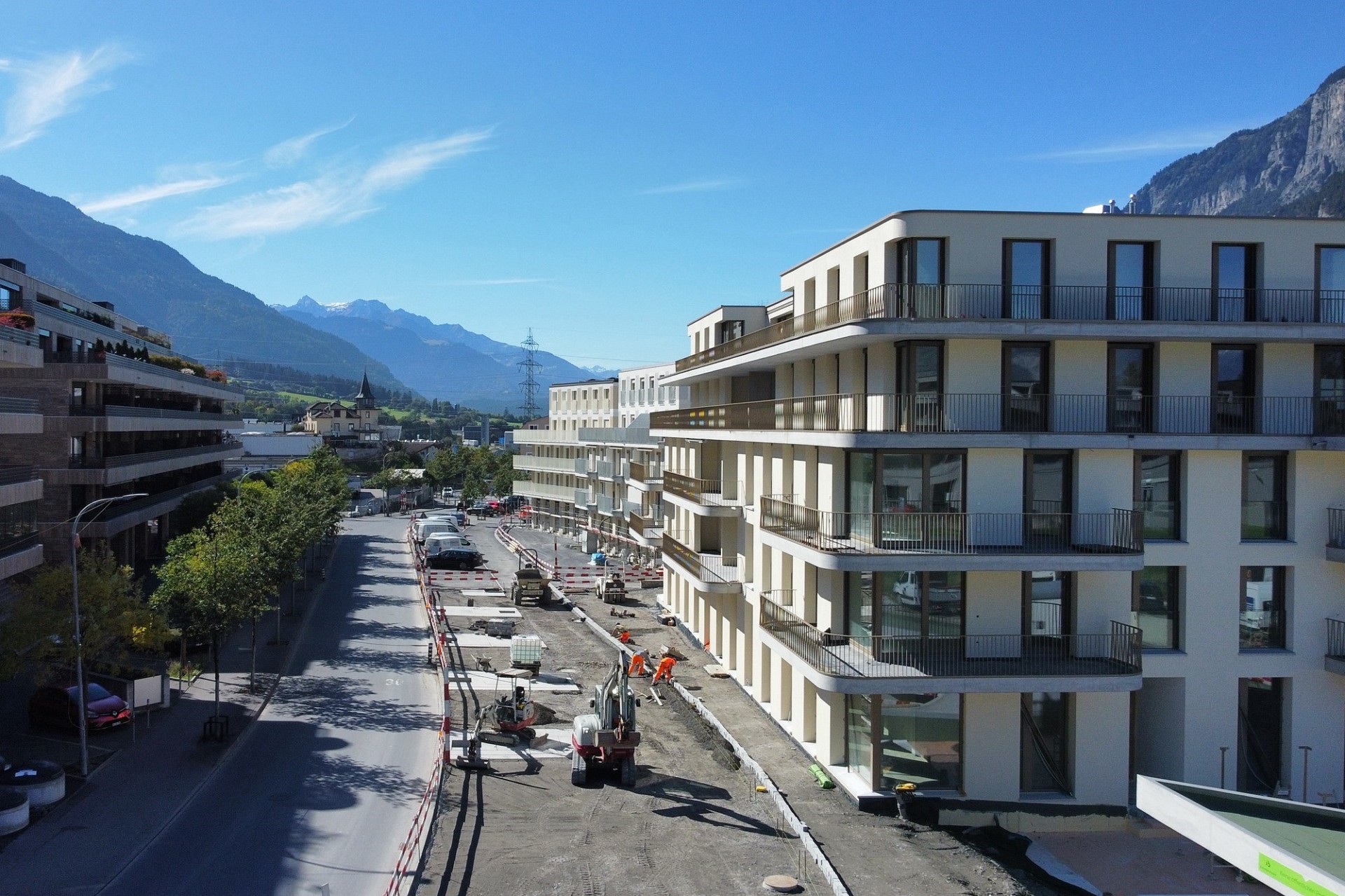 Moderne Wohnanlage in Berglage