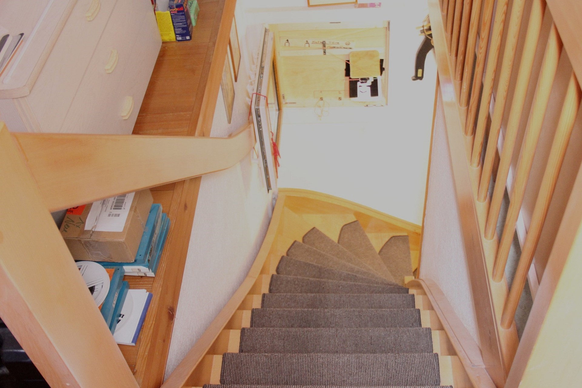 Treppe mit Stauraum