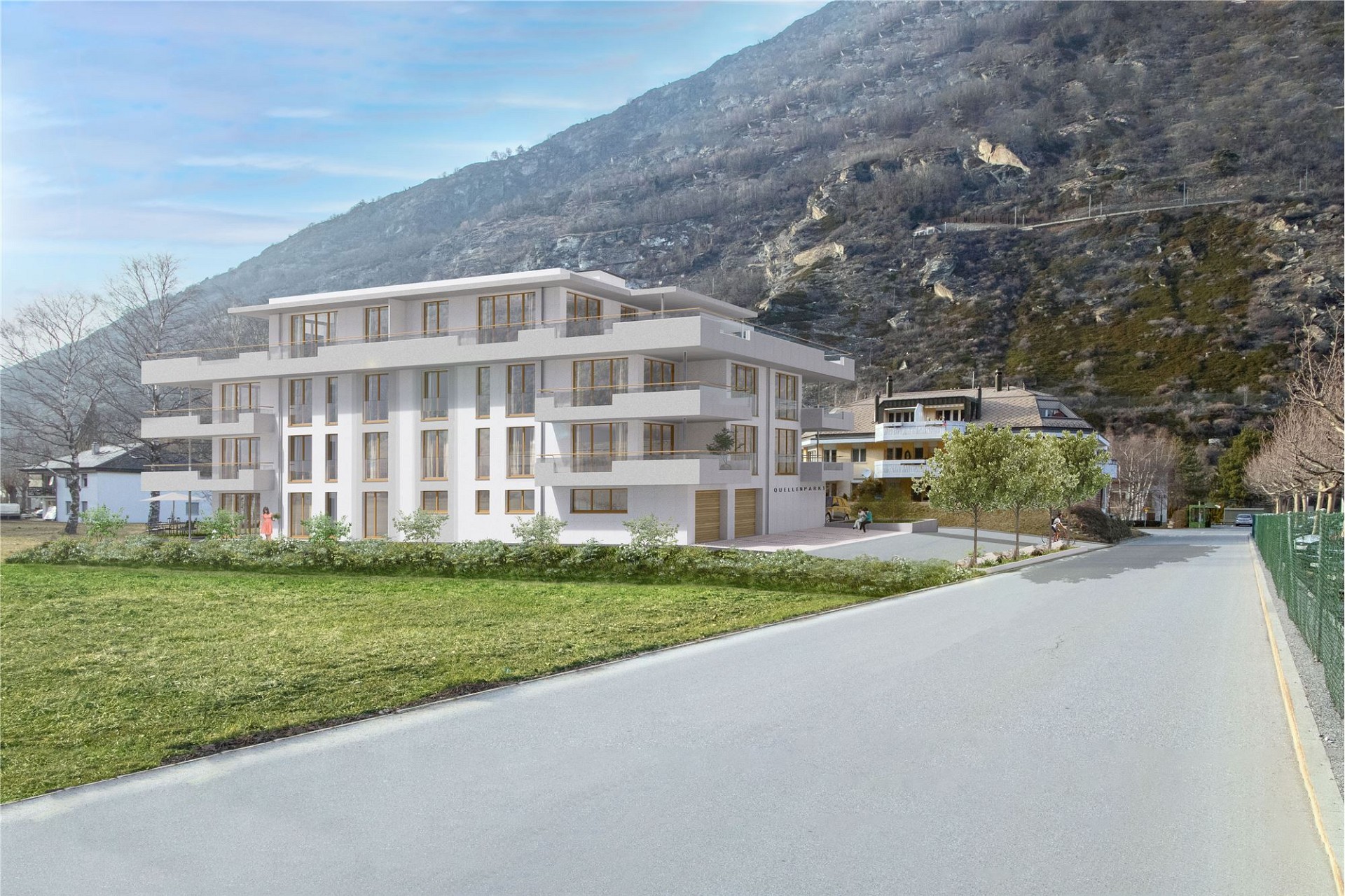 3.5-Zimmer-Wohnungen im ersten OG – Brigerbad