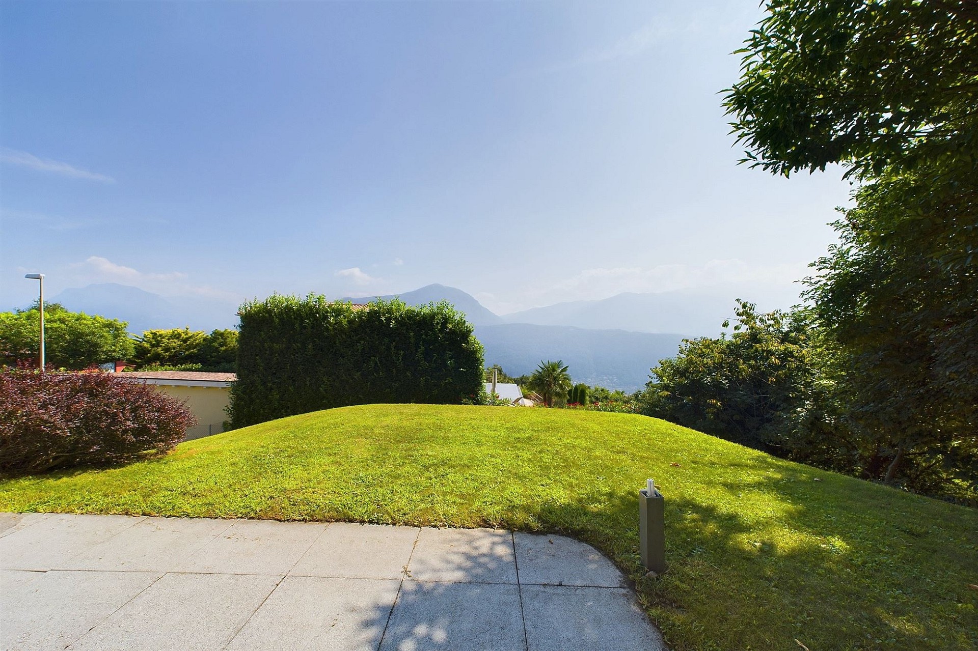 Garten mit Panoramablick