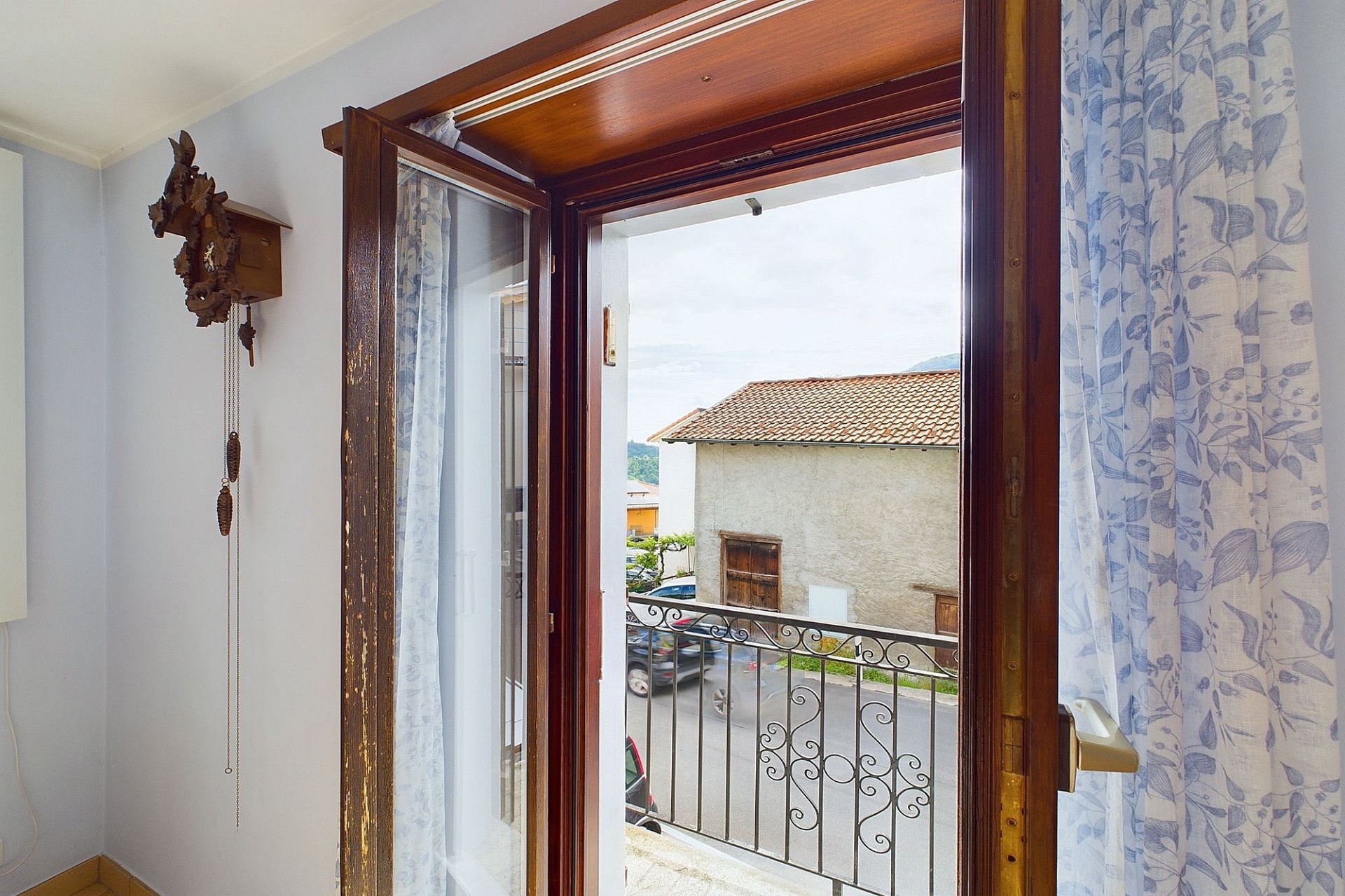 Balkon- bzw. Fensterausblick mit Meerblick