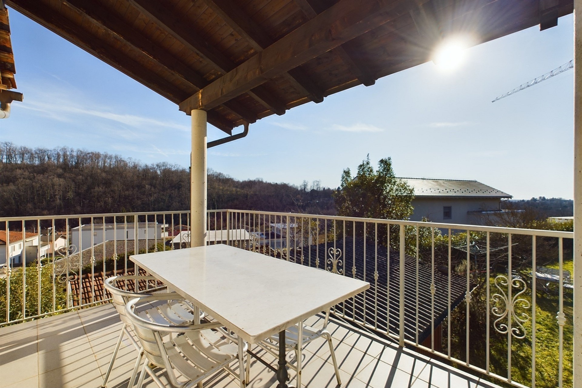 Balkon mit Ausblick