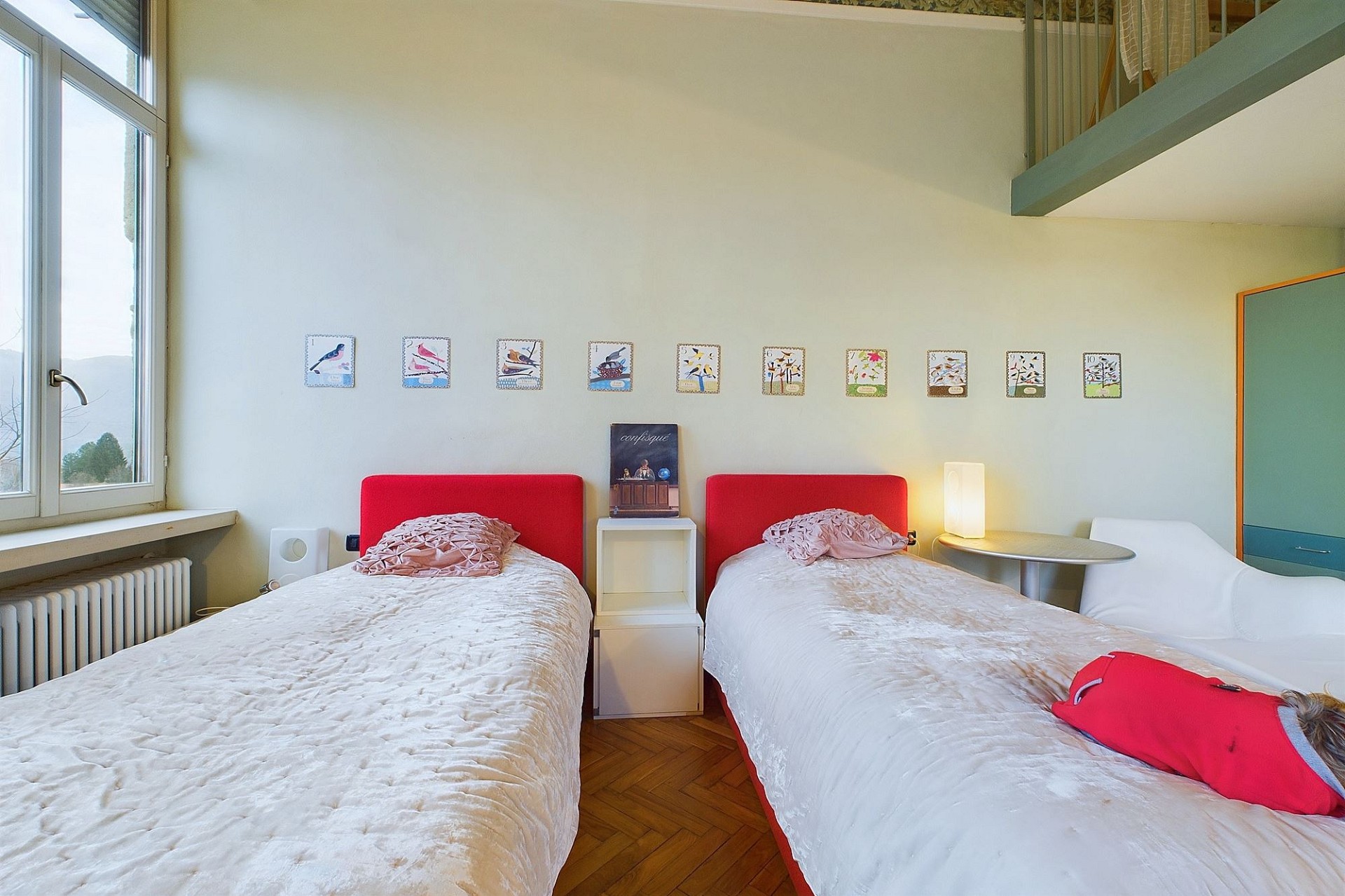 Zweibettzimmer mit Blick ins Grüne
