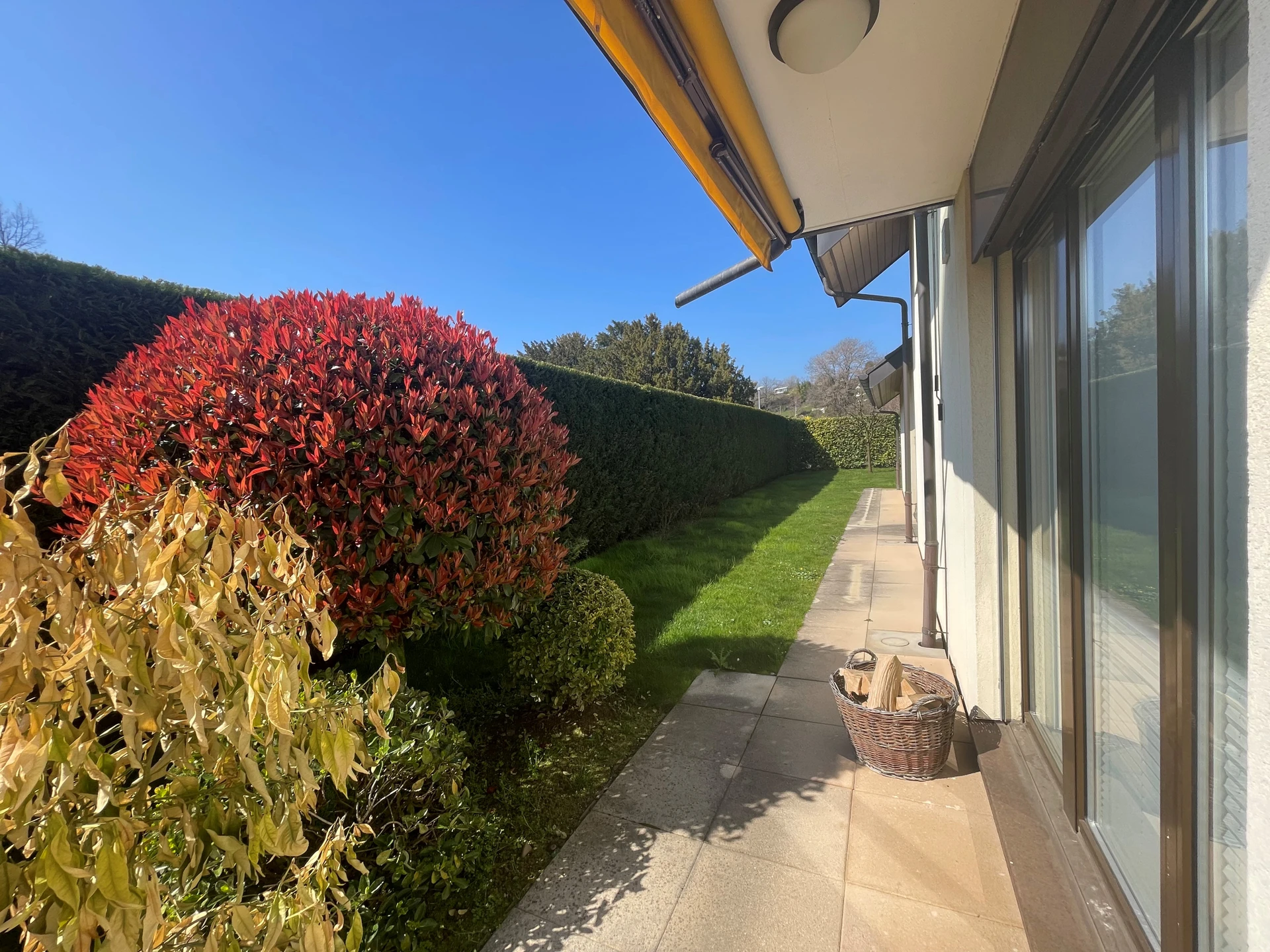 Garten- und Terrassenbereich am Haus