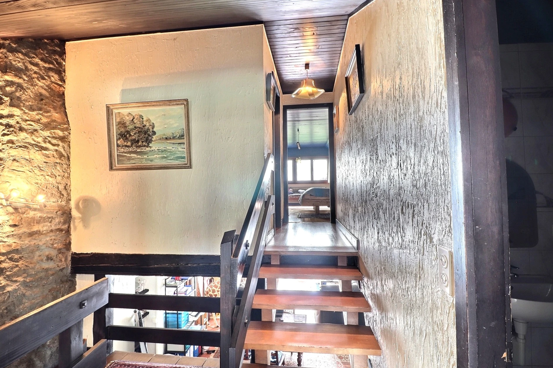 Innenflur mit Treppe