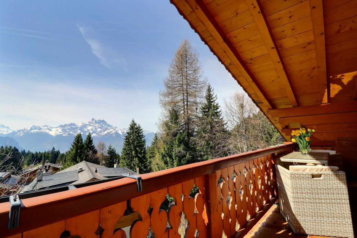 Alpenblick vom Balkon