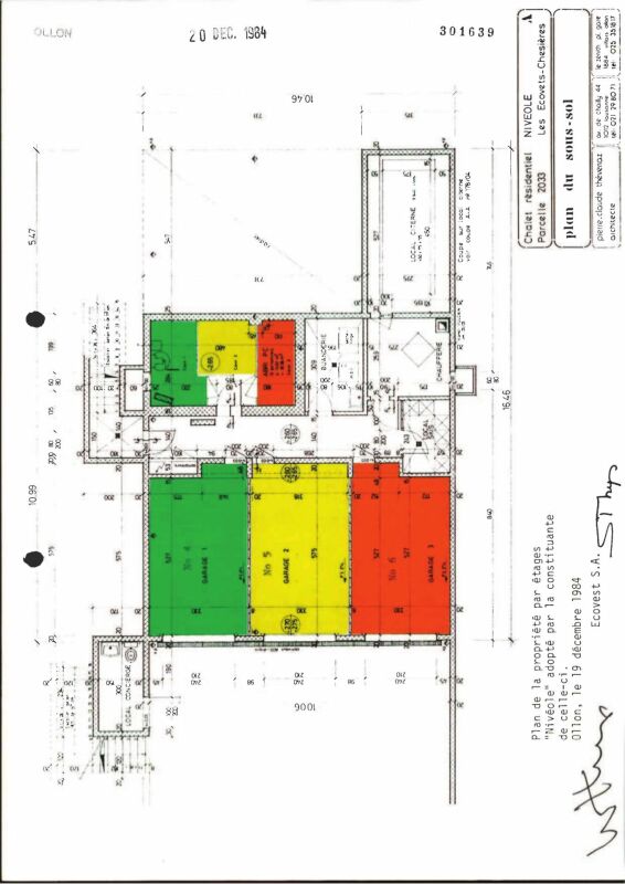 Grundriss eines Hauses