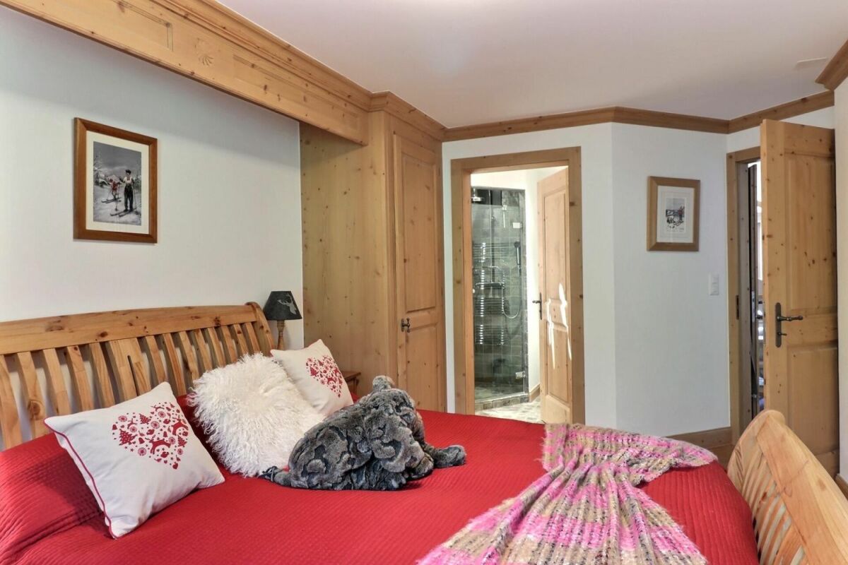 Schlafzimmer im Chalet-Stil