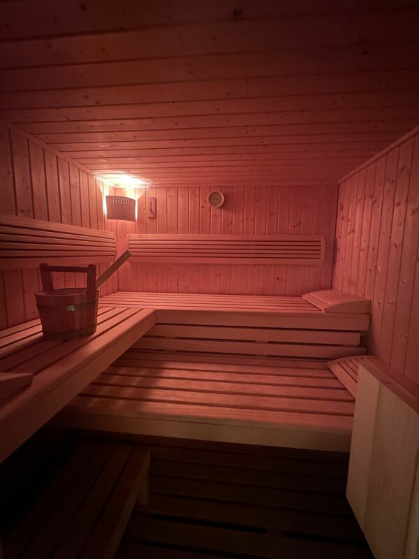 Sauna-Innenraum
