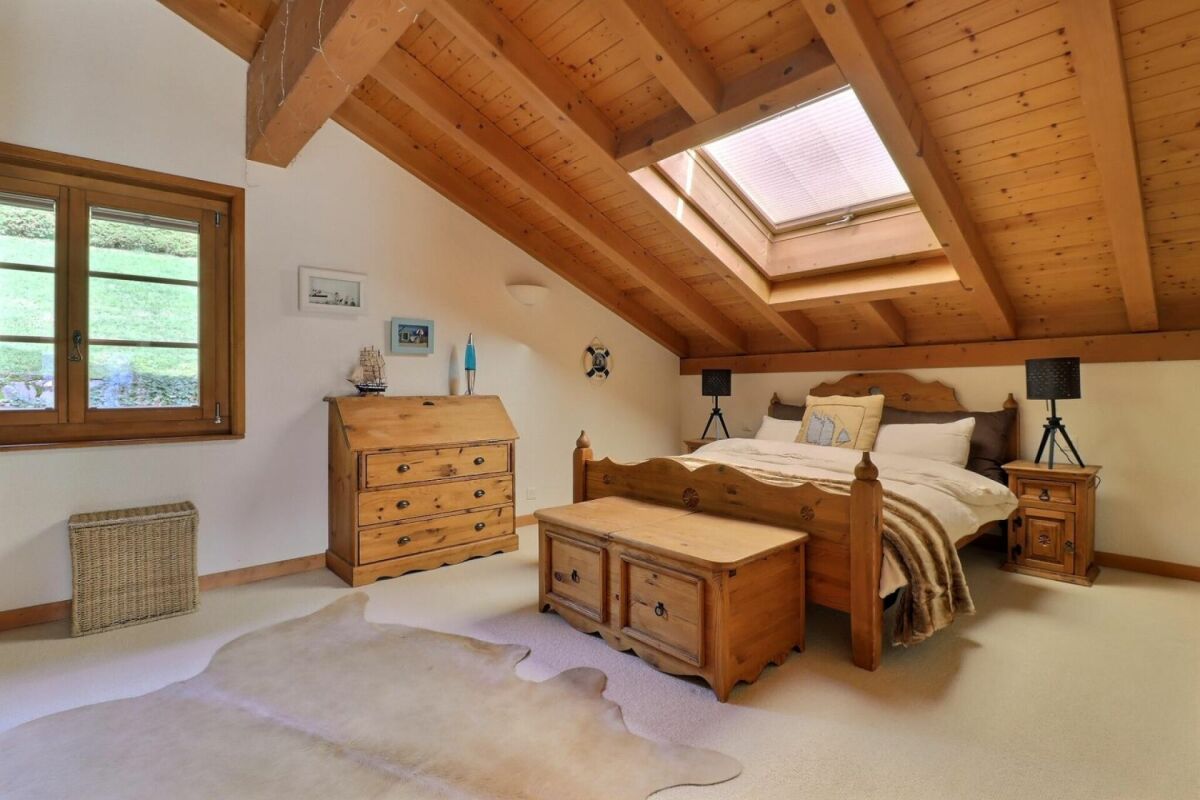 Gemütliches Dachgeschoss-Schlafzimmer