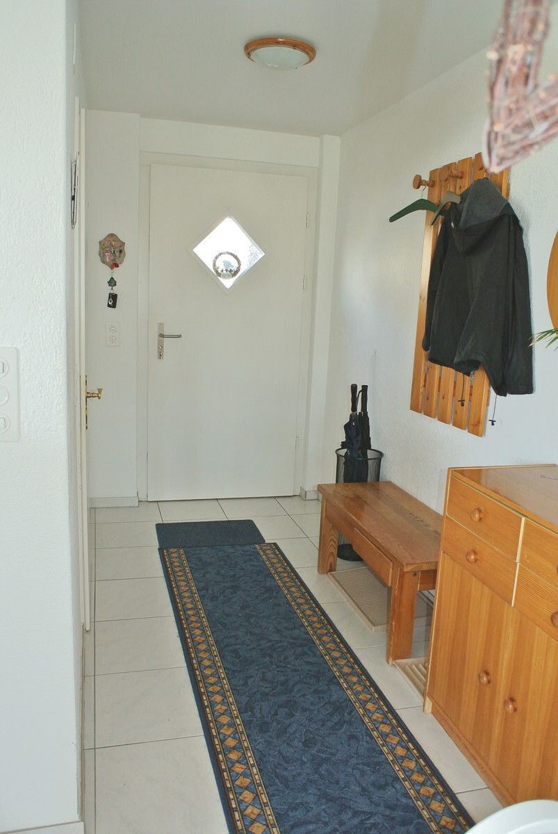 Eingangsflur mit Garderobe und Schuhbank