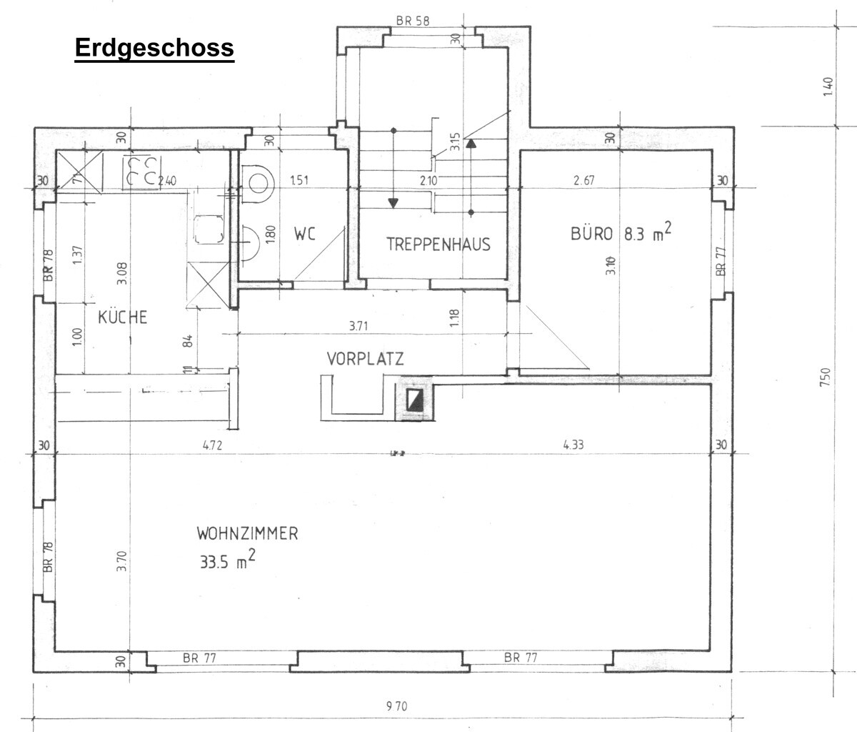 Grundriss Erdgeschoss