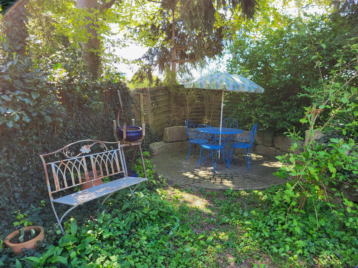Gartenlounge mit Sitzplatz