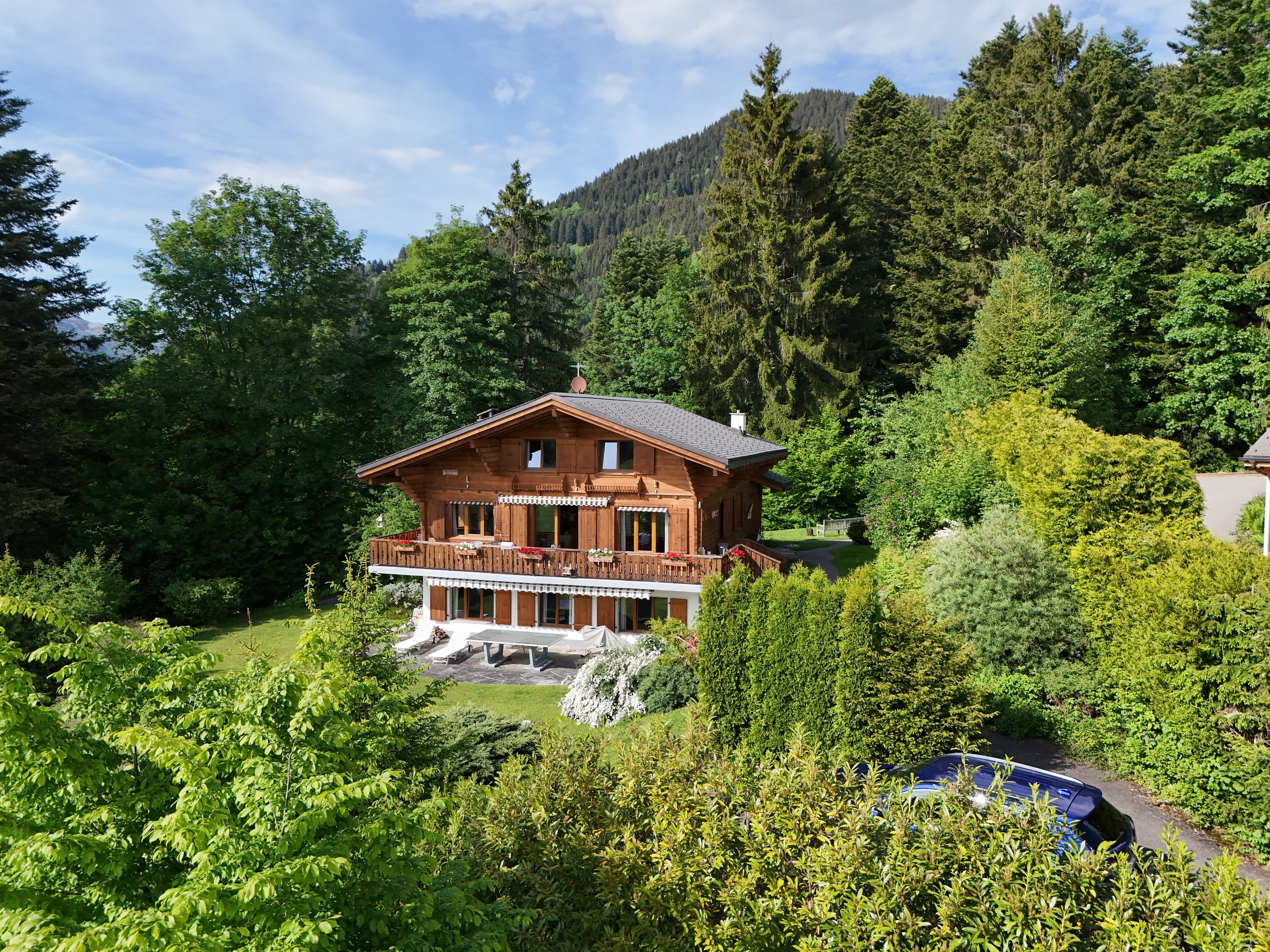 Alpenchalet im Grünen