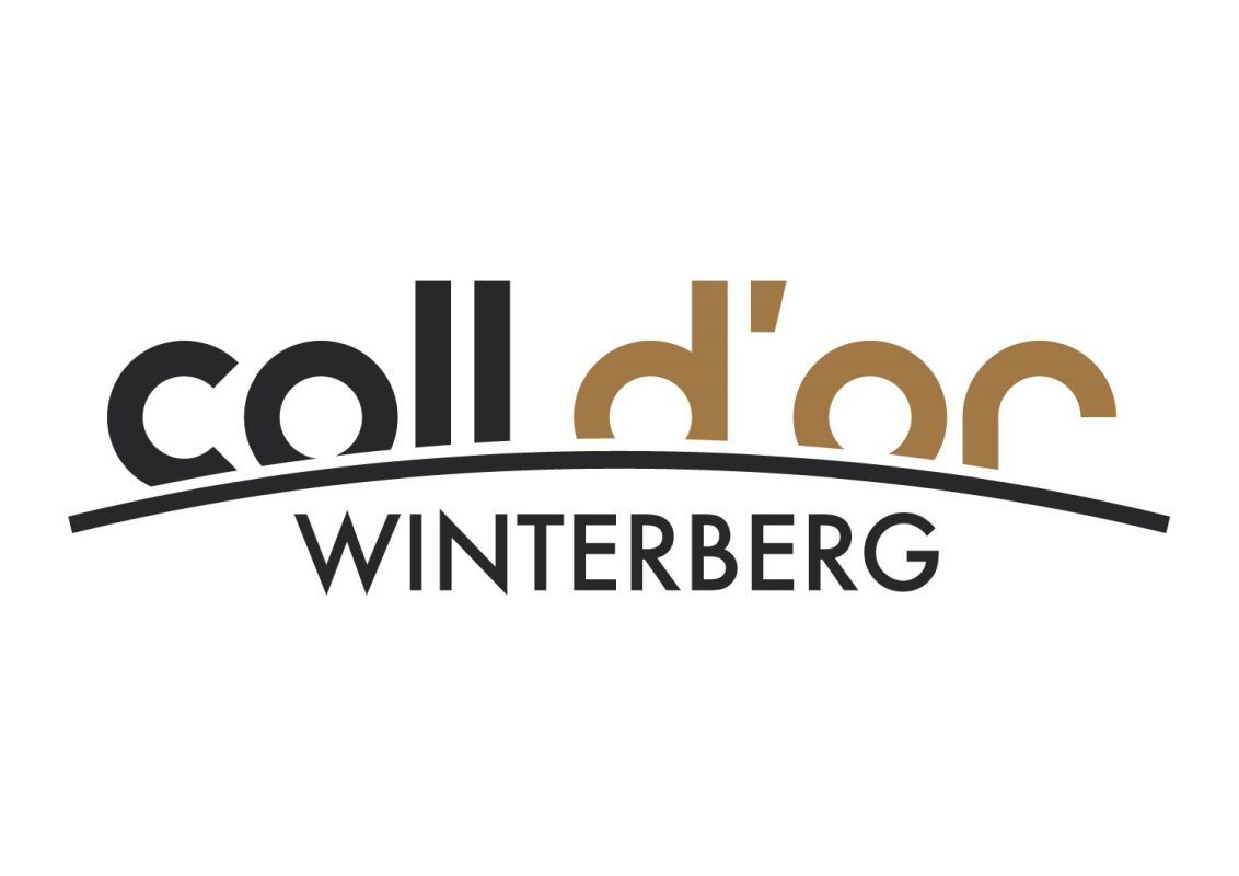 Logo mit Schriftzug „coll d'or WINTERBERG“