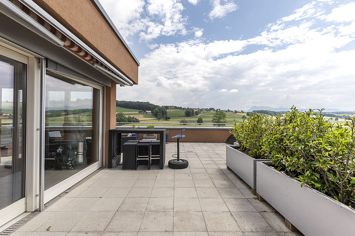 Dachterrasse mit Weitblick