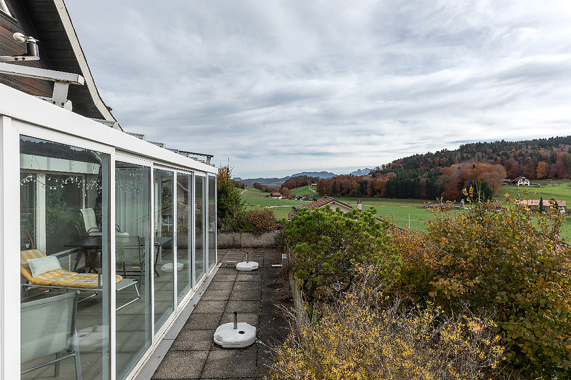 Terrasse mit Panoramablick