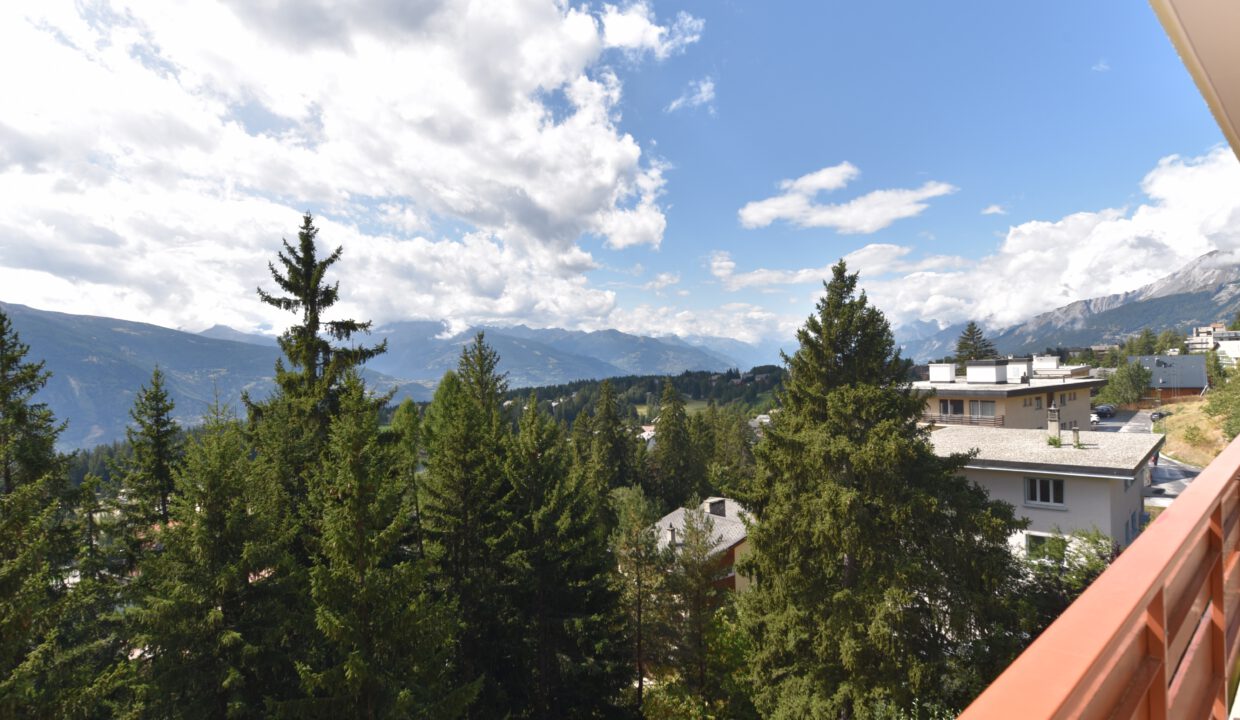 Bergblick vom Balkon