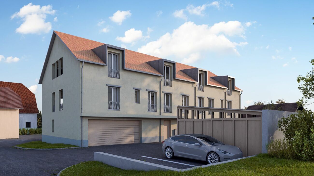 Mehrfamilienhaus mit Stellplatz