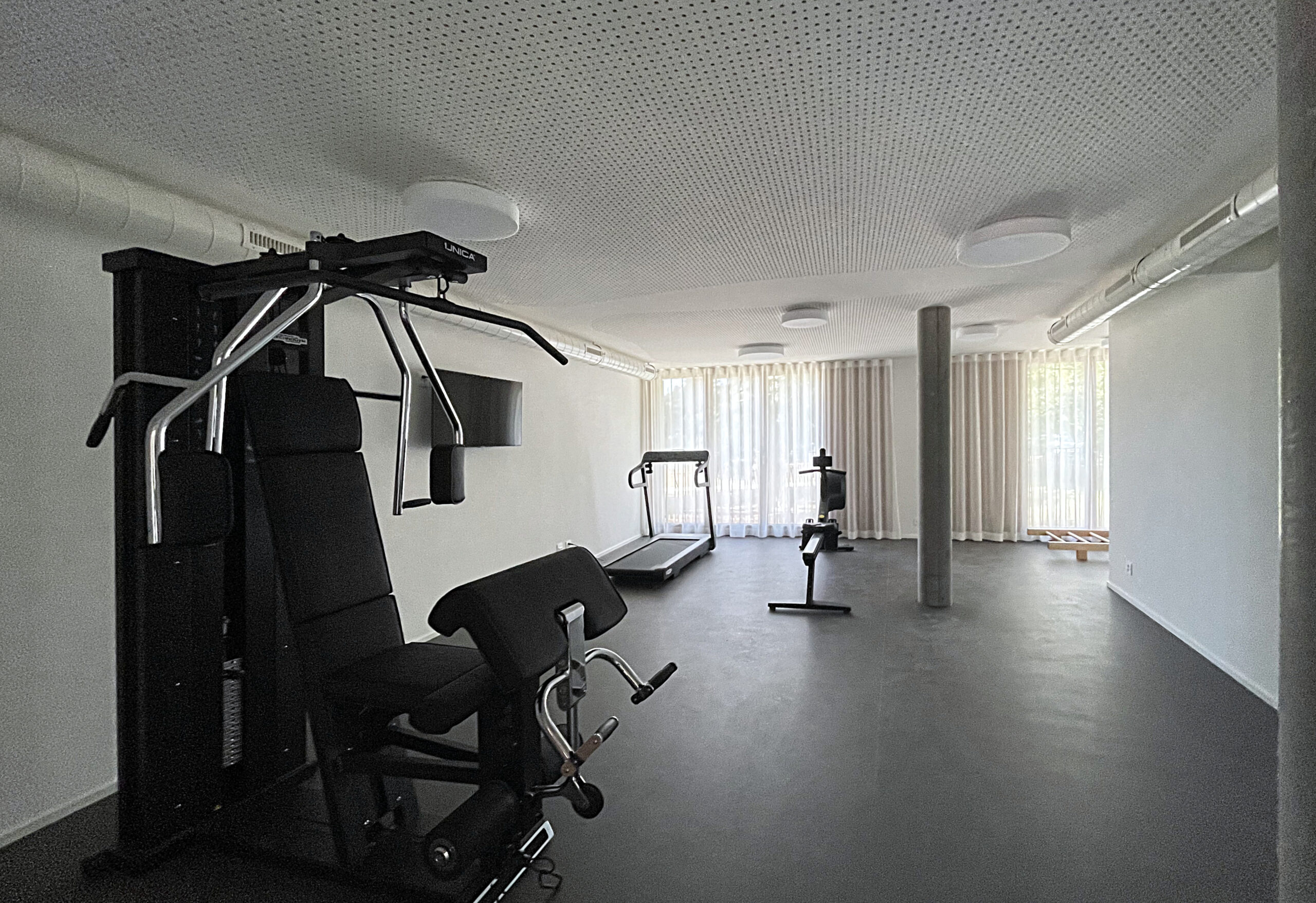 Fitnessraum im Untergeschoss