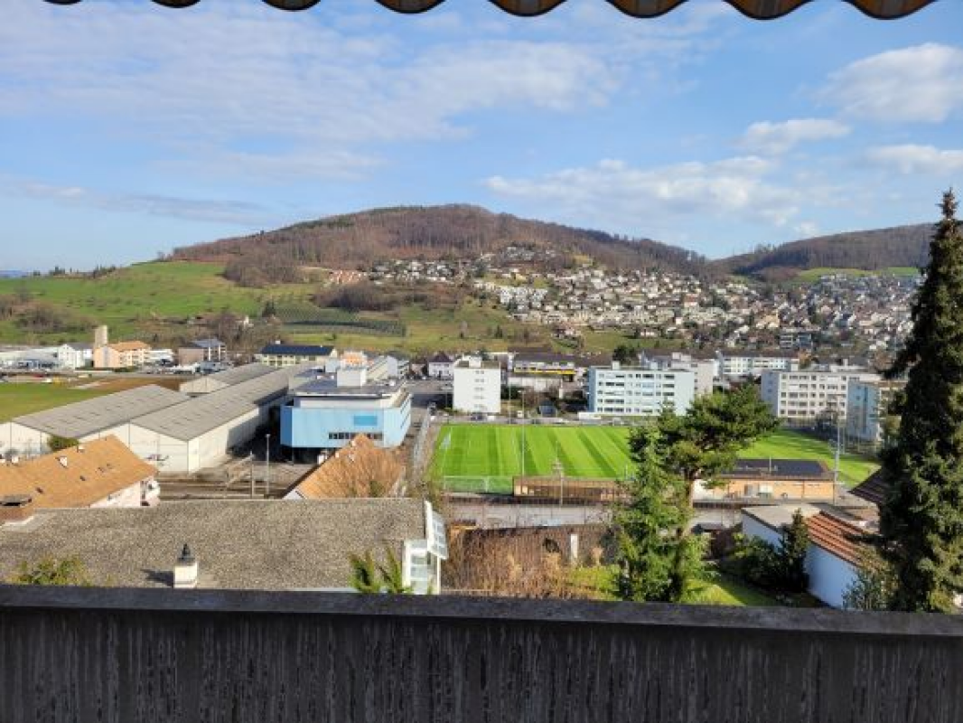 Weitblick über Stadt und Hügel