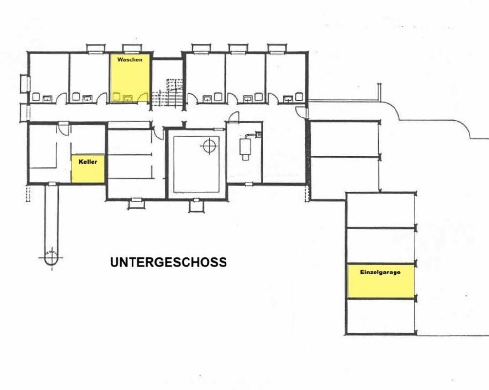Untergeschoss-Grundriss