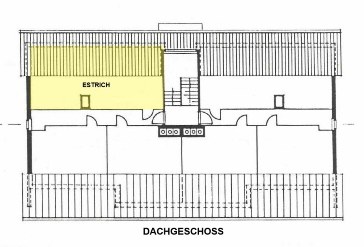 Dachgeschoss-Grundriss