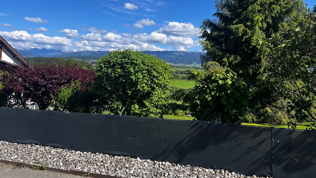 Garten mit Panoramablick