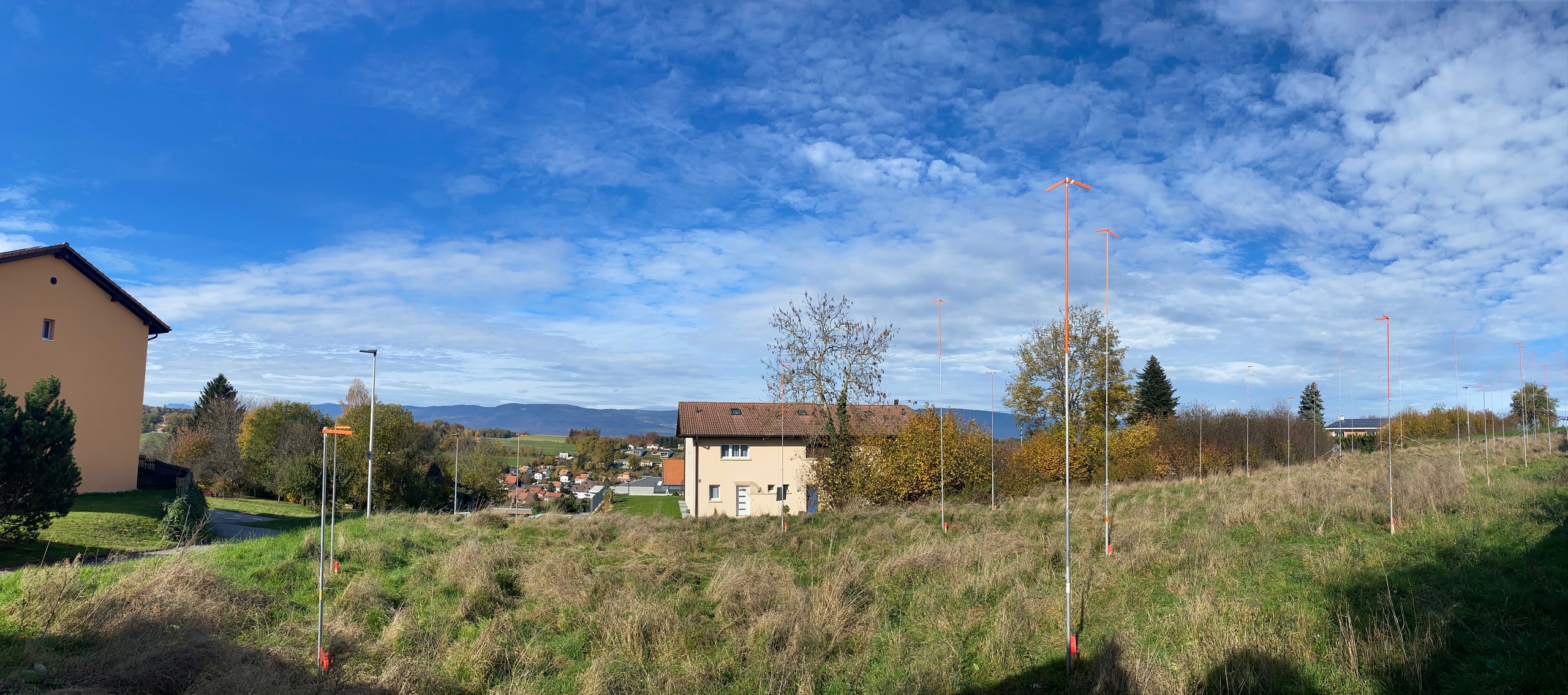 Ländliche Wohnlage mit freiem Blick