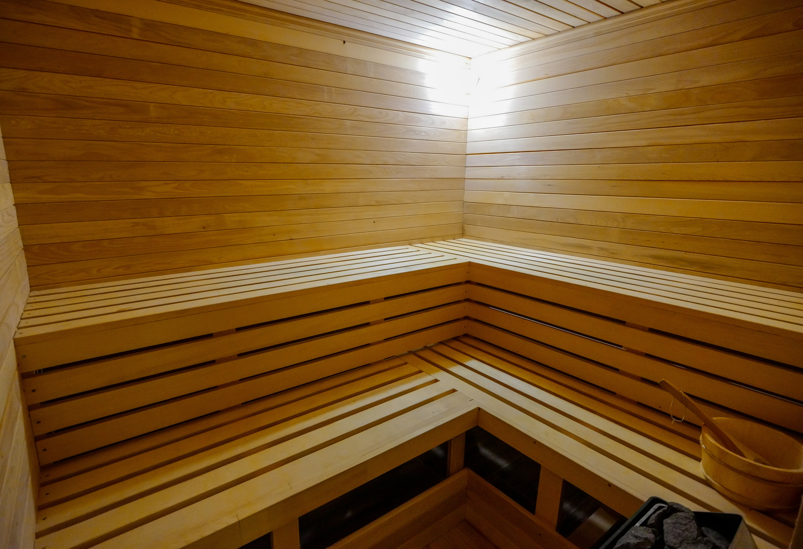 Sauna-Innenraum