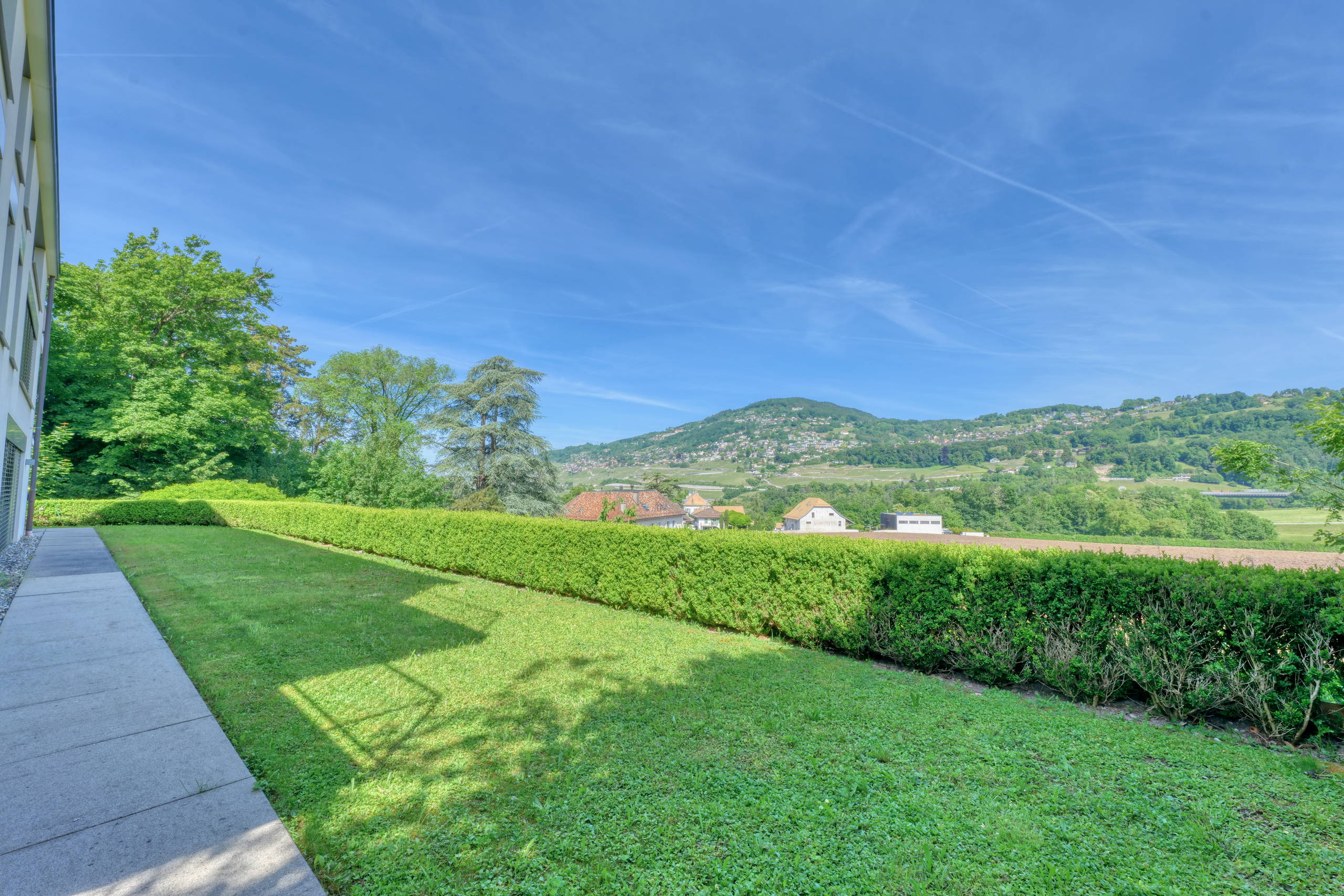 Garten mit Panoramablick