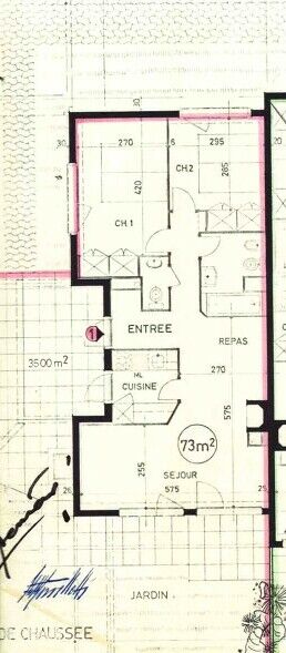 Grundriss eines Hauses