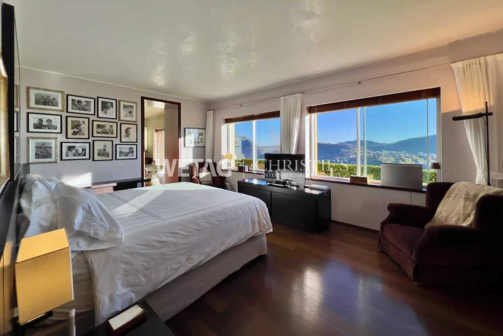 Schlafzimmer mit Panoramablick