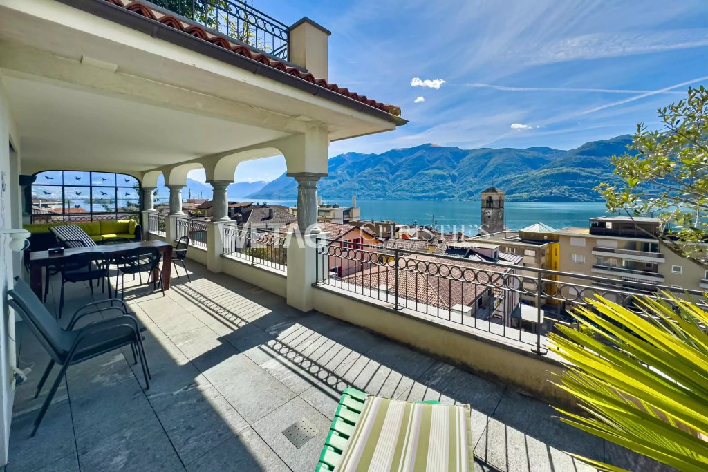 Balkon mit Seeblick
