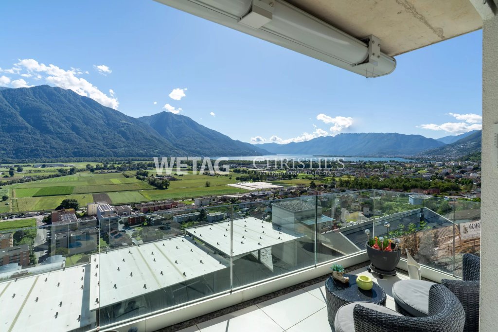 Balkon mit Panoramablick