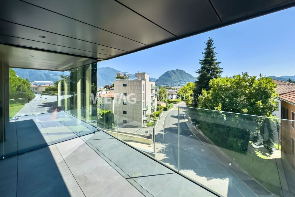 Balkon mit Panoramablick