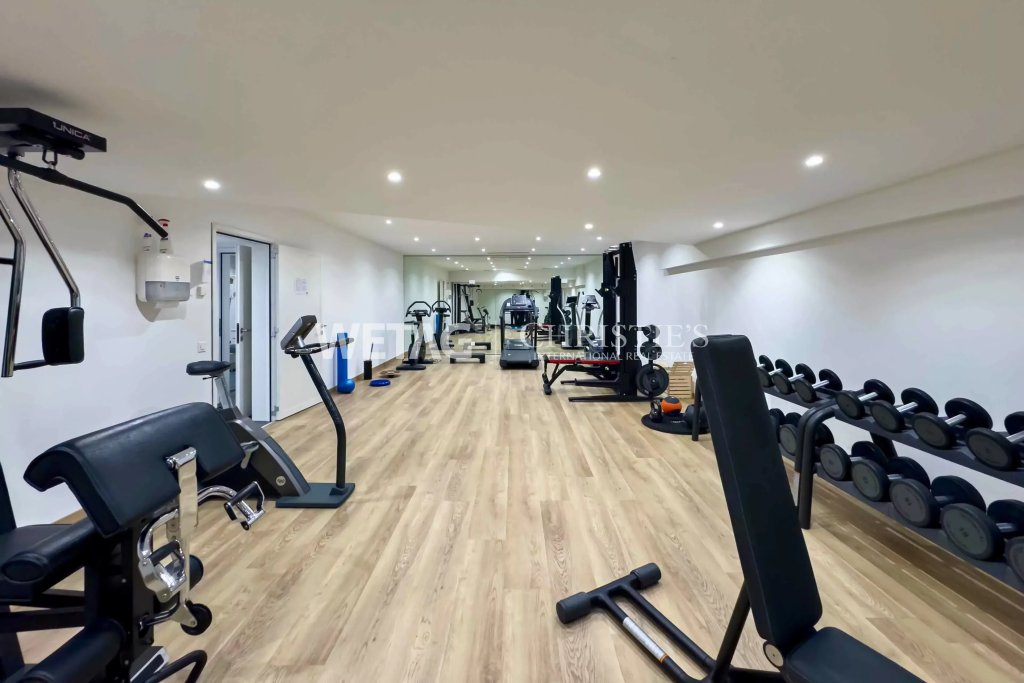 Fitnessraum im Untergeschoss