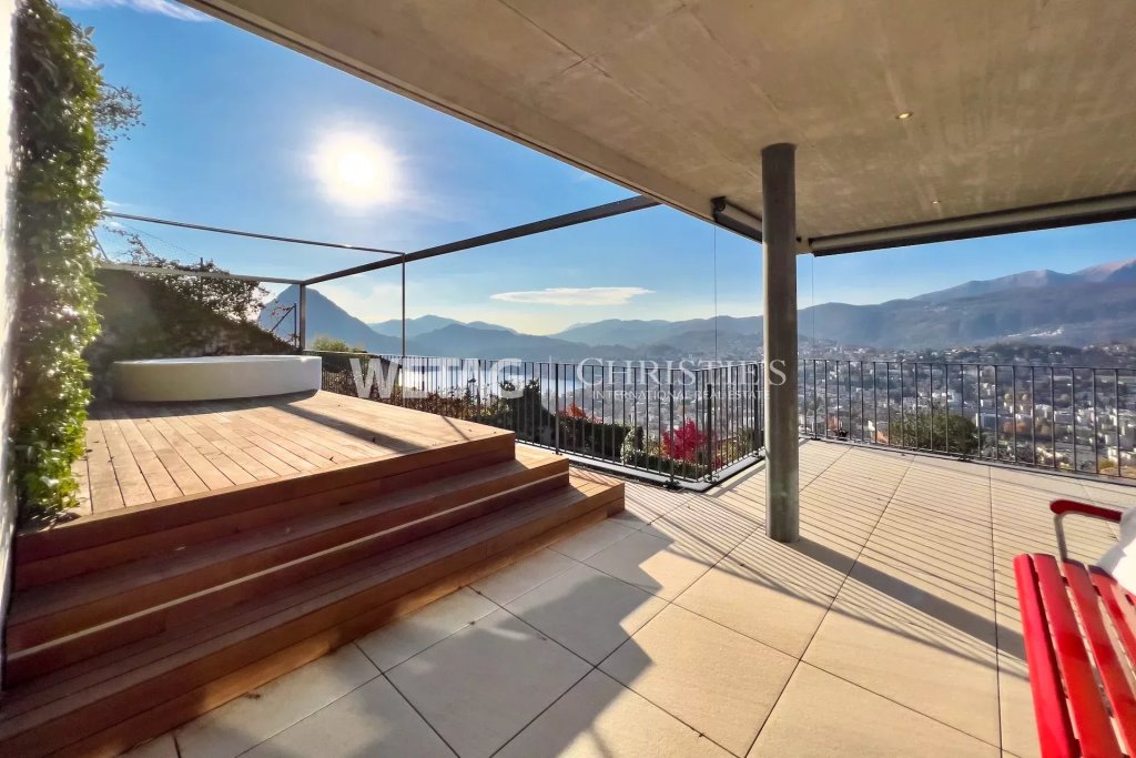 Dachterrasse mit Panoramablick