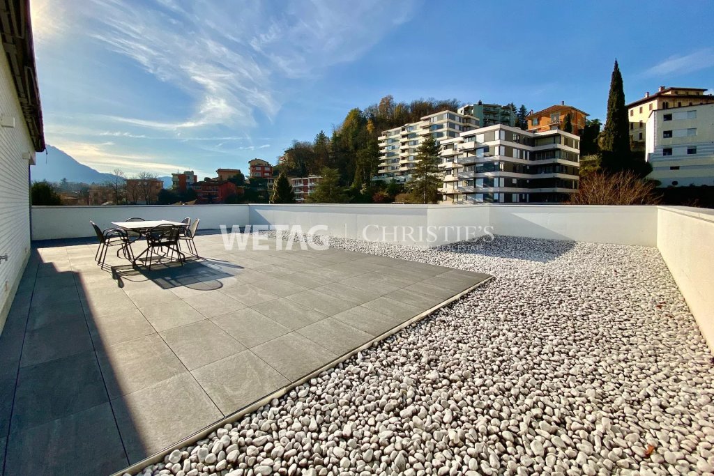 Dachterrasse mit Sitzgruppe